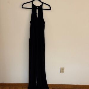 Chic Black Sleeveless Jumpsuit